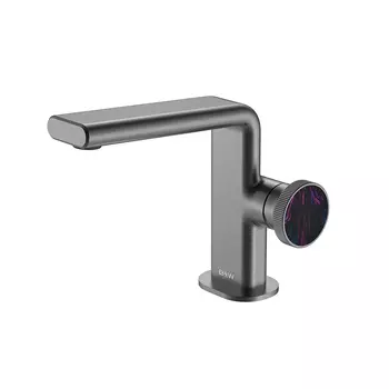 Смеситель для раковины Black&White 7207GM хром