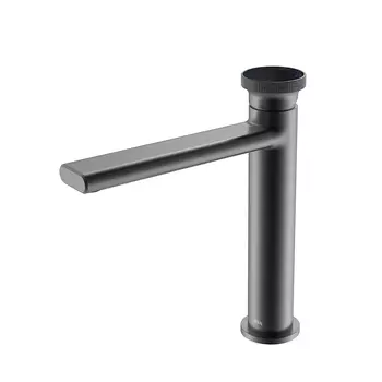 Смеситель для раковины Black&White 7307GM оружейная сталь