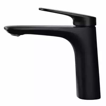 Смеситель для раковины Black&White UK8701B черный матовый