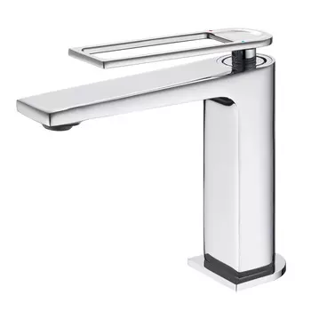 Смеситель для раковины Black&White UK9901С хром