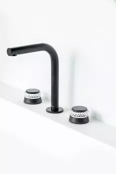 Смеситель для раковины Boheme AURA 152-B-A Black