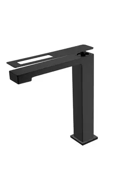 Смеситель для раковины Boheme Q BlackBlack 142-BB черный