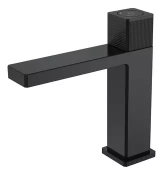 Смеситель для раковины Boheme QUAD 159-B черный