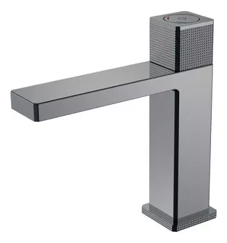 Смеситель для раковины Boheme QUAD 159-SGM графит глянцевый