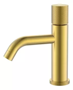 Смеситель для раковины Boheme Stick 121-MG.2 золото матовое