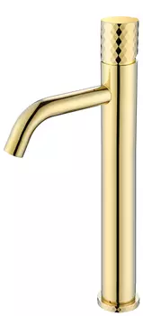 Смеситель для раковины Boheme Stick Gold Diamond Gold 122-GG золото
