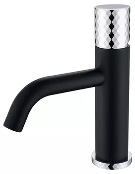 Смеситель для раковины Boheme Stick White Touch Chrome 121-WCR.2 белый, матовый хром