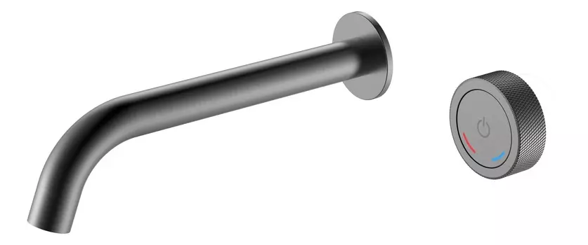 Смеситель для раковины Boheme TECH 158/2-GM графит