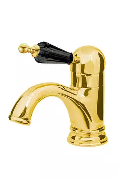 Смеситель для раковины Boheme Tradizionale Nero 251 золото