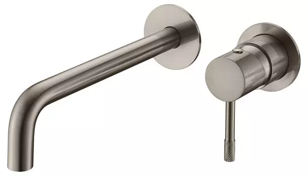 Смеситель для раковины Boheme Uno 465-GM сталь