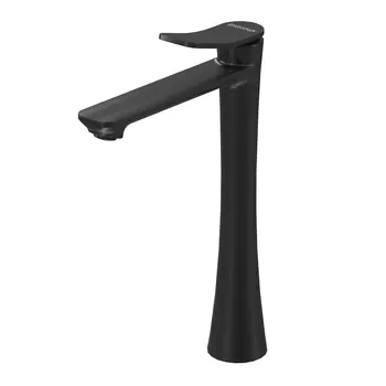 Смеситель для раковины Grossman Advans 520.K35.09.210 высокий, черный матовый