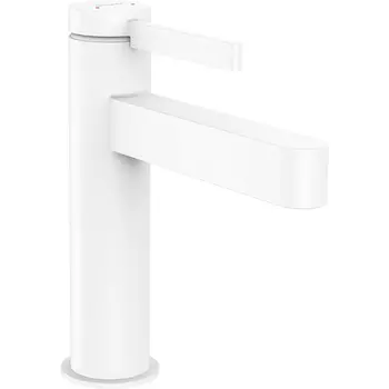 Смеситель для раковины Hansgrohe Finoris Push-Open 76023700 матовый белый
