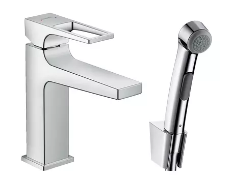 Смеситель для раковины Hansgrohe Metropol 110 74522000 хром