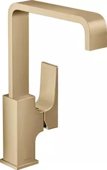 Смеситель для раковины Hansgrohe Metropol 32511140 бронза матовый