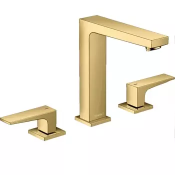 Смеситель для раковины Hansgrohe Metropol 32515990 золото
