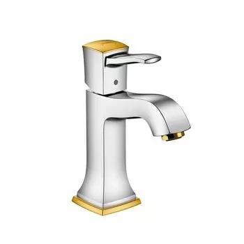 Смеситель для раковины Hansgrohe Metropol Classic 31300090 хром, золото