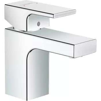 Смеситель для раковины Hansgrohe Vernis Shape 70 71560000 хром со сливным гарнитуром