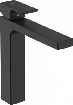 Смеситель для раковины Hansgrohe Vernis Shape 71562670 черный матовый