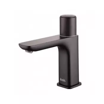 Смеситель для раковины Iddis Slide SLIBLBTi01 черный матовый