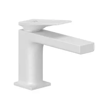 Смеситель для раковины Kludi Decus 542905375 белый матовый