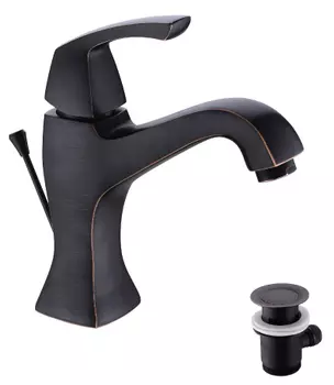 Смеситель для раковины Lemark LM6206ORB черный