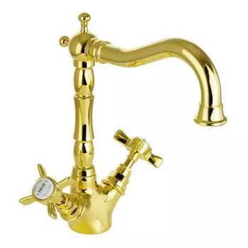 Смеситель для раковины Migliore Princeton 19379 золото