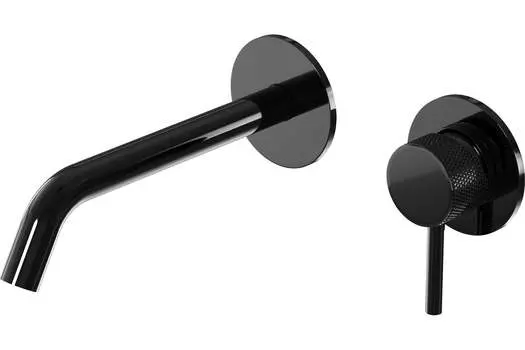 Смеситель для раковины Milleau Tissage ML0322KLB-GB черный глянцевый