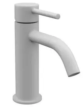 Смеситель для раковины Paffoni Light LIG071BO белый матовый