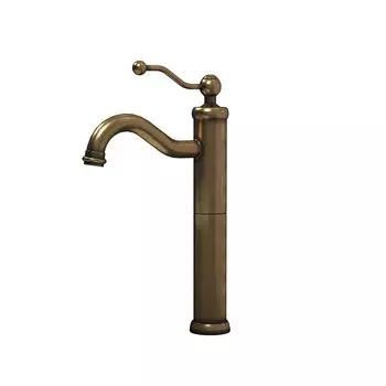 Смеситель для раковины Paini Duomo 88F3211LLSSR с донным клапаном, бронза