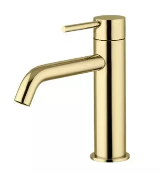 Смеситель для раковины Plumberia Selection IXO XO0053OR золото 24К