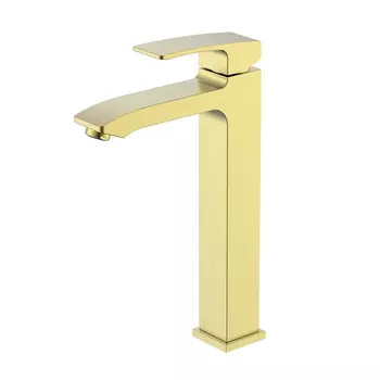 Смеситель для раковины Raglo R01 R01.15.03 золотой сатин