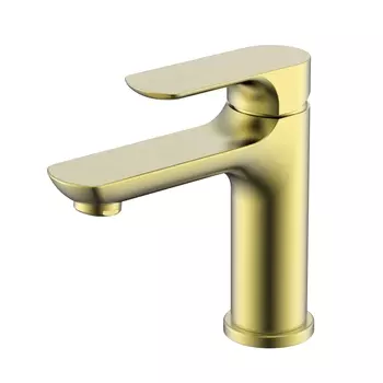 Смеситель для раковины Raglo R03 R03.10.03 золотой сатин