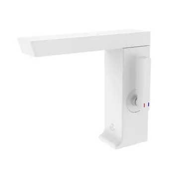 Смеситель для раковины Rose R1801C белый