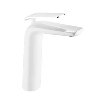 Смеситель для раковины Rose R39F R3911F белый, хром