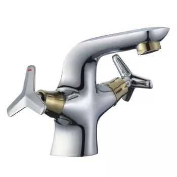 Смеситель для раковины Rossinka RS41 RS41-61 хром