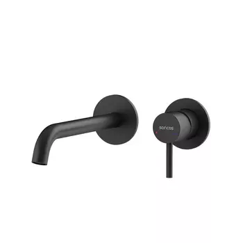 Смеситель для раковины Sancos Etna SC9004MB черный