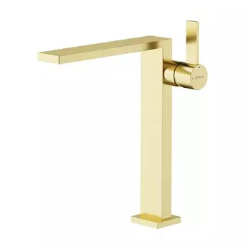 Смеситель для раковины Sancos Linn SC9020BG брашированное золото