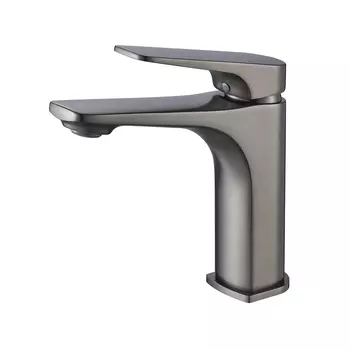 Смеситель для раковины Shevanik S4201T оружейная сталь