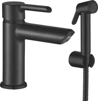 Смеситель для раковины Shevanik S6071H черный