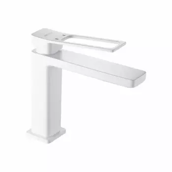 Смеситель для раковины Shevanik S6901C белый