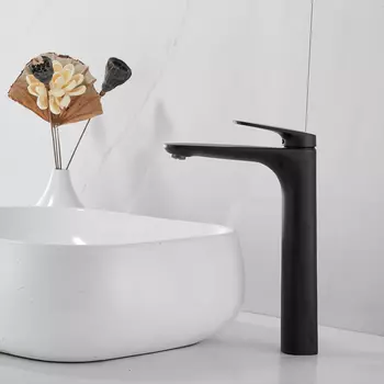 Смеситель для раковины Shevanik S8511H черный