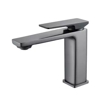 Смеситель для раковины Shevanik S8901T-1 оружейная сталь