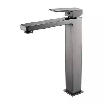 Смеситель для раковины Shevanik S9611T оружейная сталь