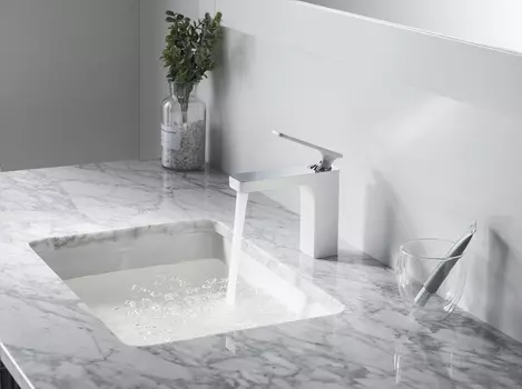 Смеситель для раковины Timo Torne 4361/00-16FF хром-белый