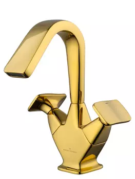 Смеситель для раковины WONZON & WOGHAND SHAKESPEARE WW-651103-DG золото