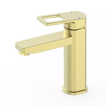 Смеситель для раковины WONZON & WOGHAND FRAME WW-88139010-BG золото
