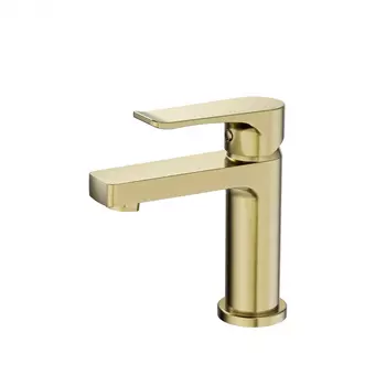 Смеситель для раковины WONZON & WOGHAND WW-A40222-BG золото