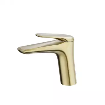 Смеситель для раковины WONZON & WOGHAND WW-A41222-BG золото