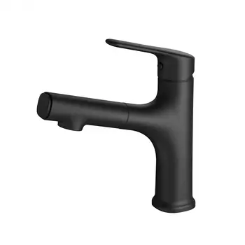 Смеситель для раковины WONZON & WOGHAND WW-AE4151-MB черный