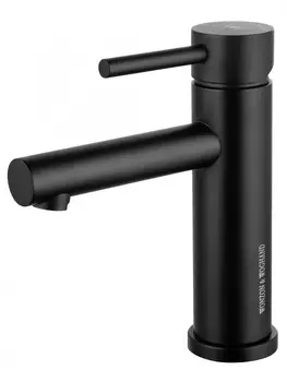 Смеситель для раковины WONZON & WOGHAND WW-H9089-MB черный